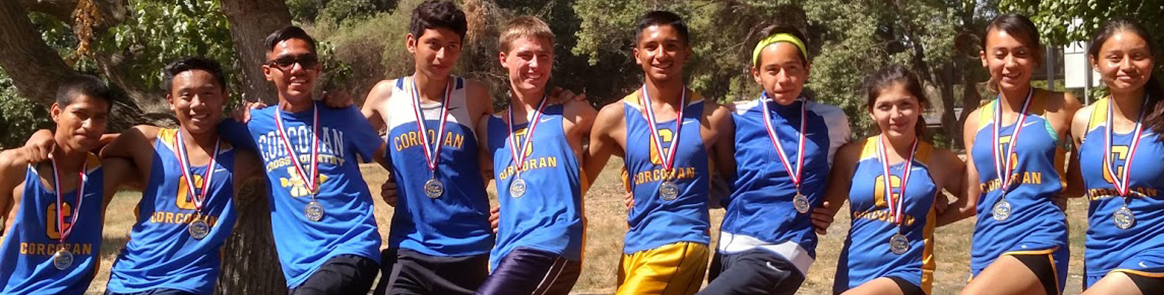 Corcoran track students